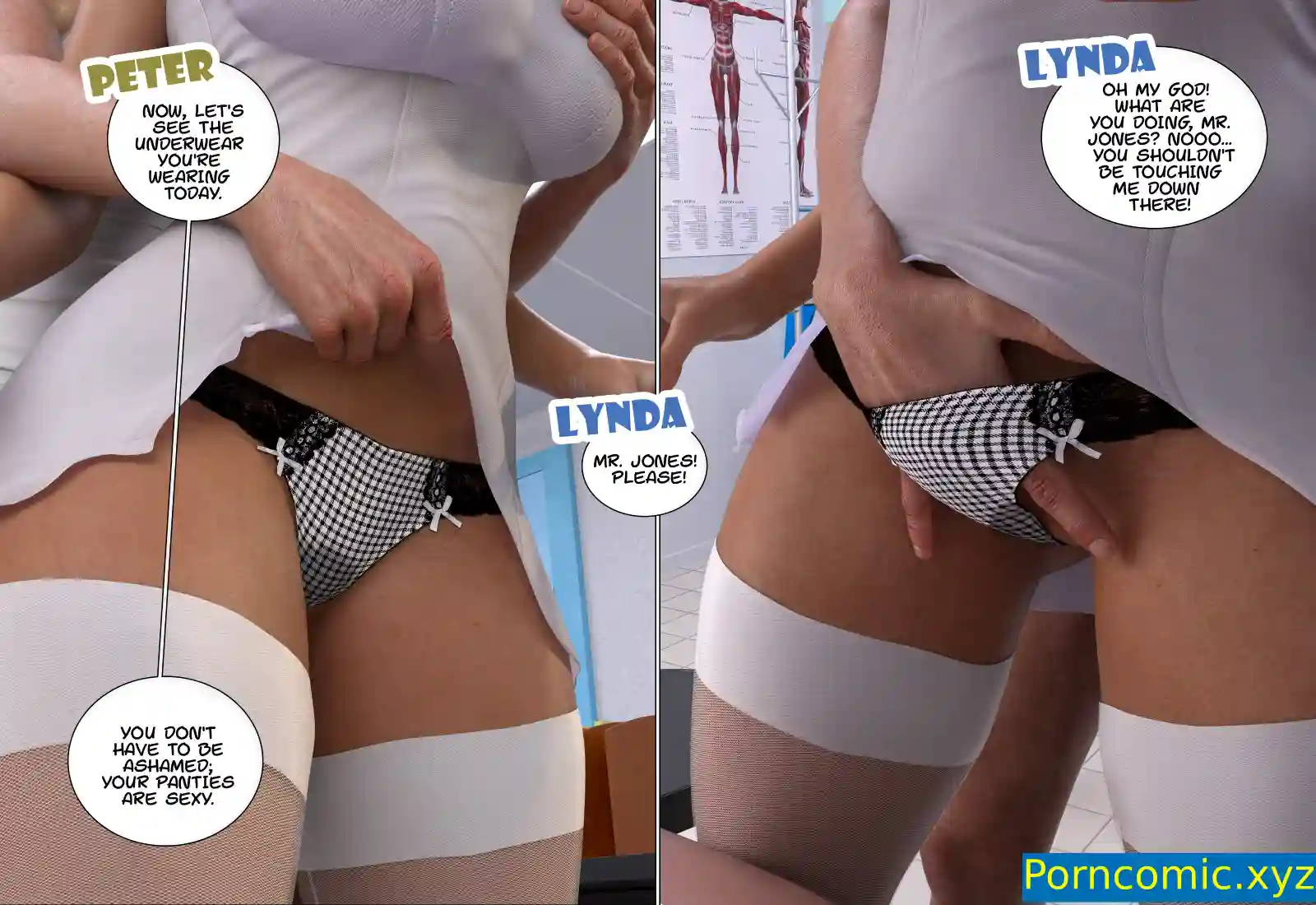 Uncle peter comics 3D comics