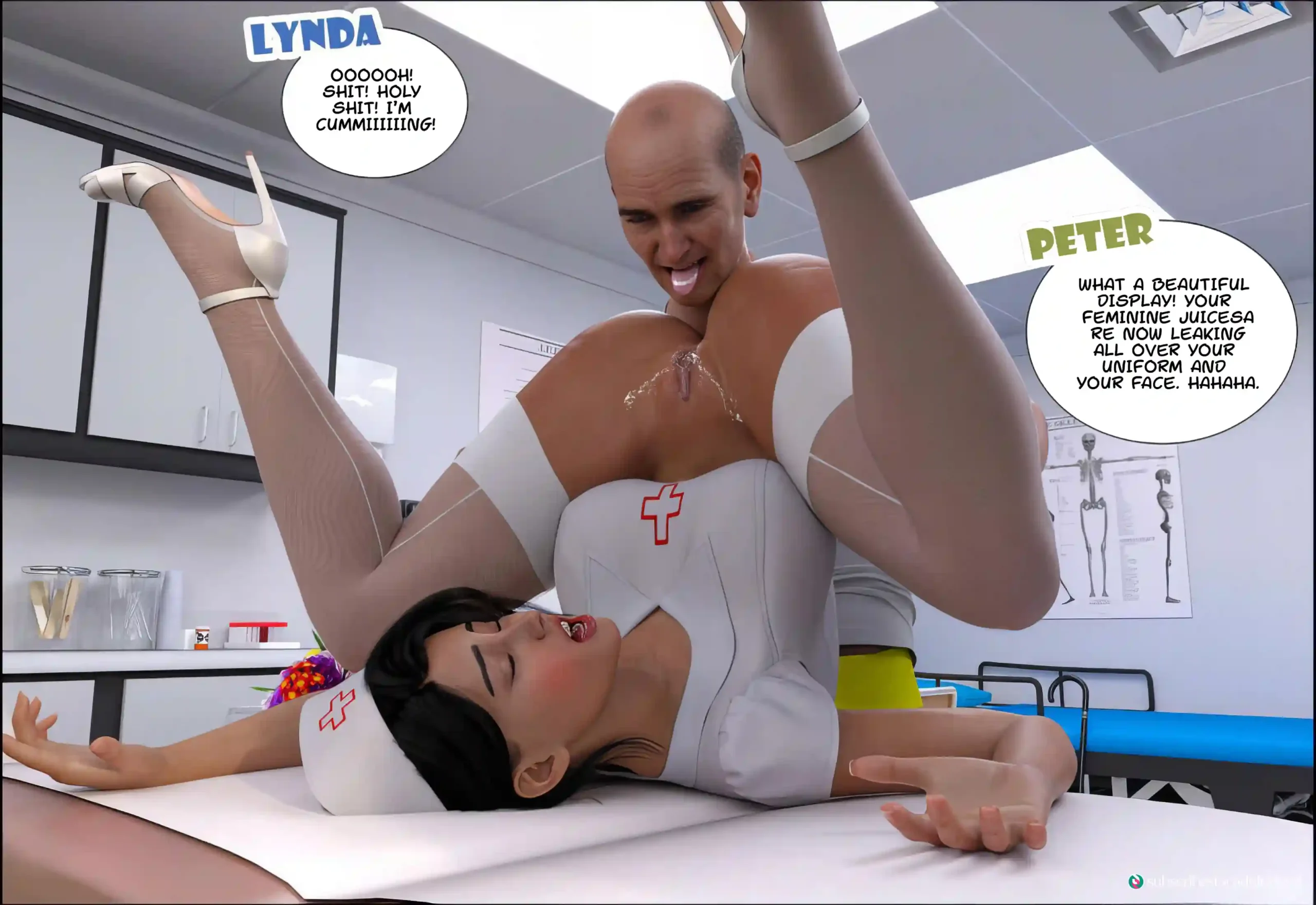 Uncle peter comics 3D comics