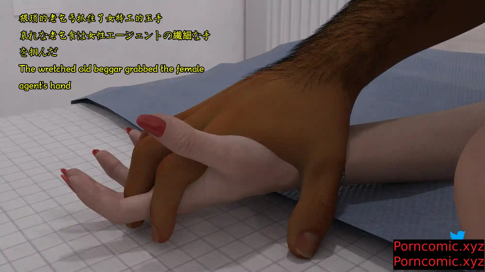 3D Comics – Secret Agent vs Homeless Man